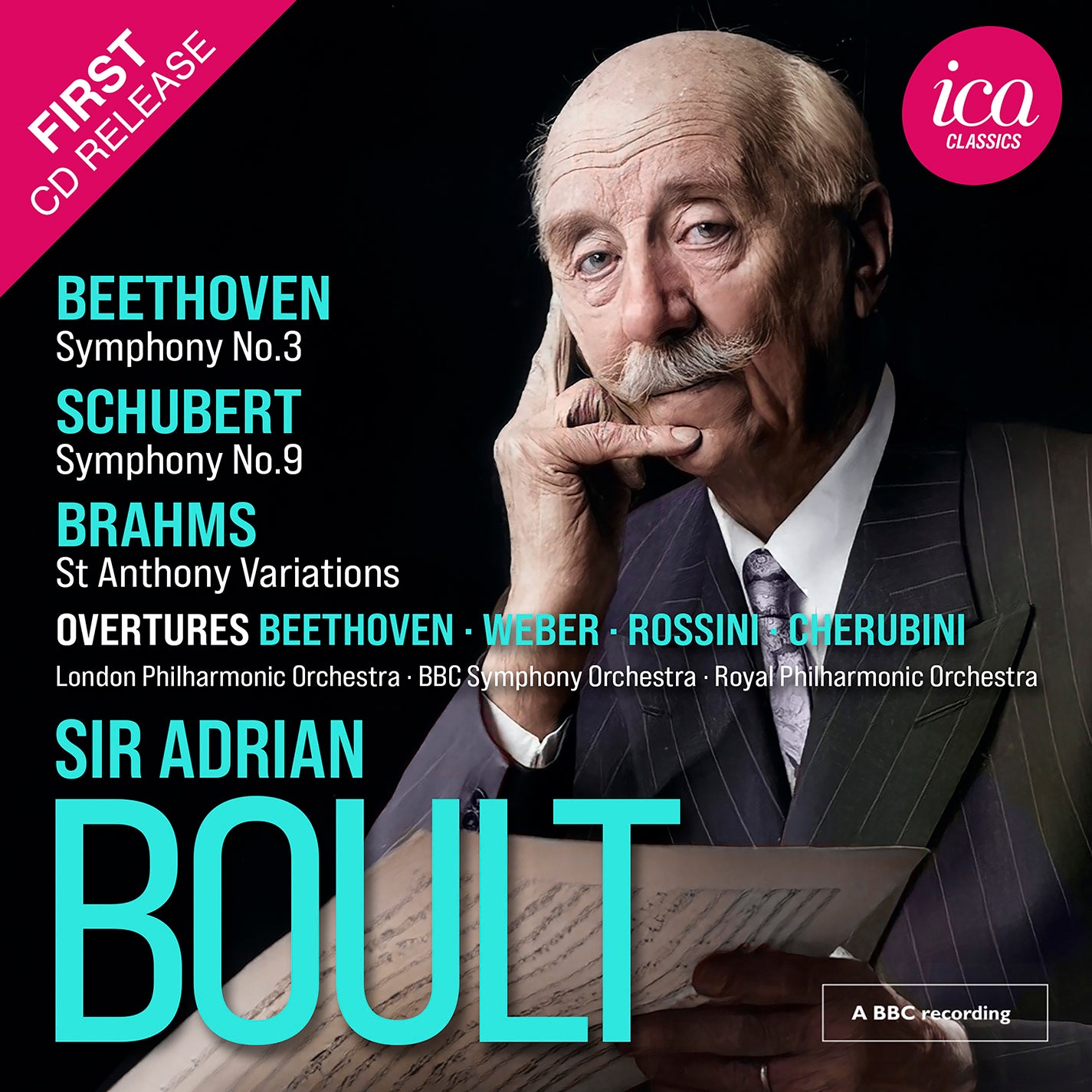 Andrian Boult Conducts Beethoven, Schubert, & Brahms