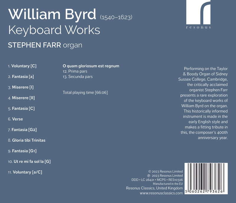 Byrd: Keyboard Works