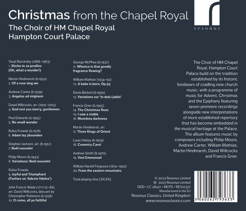 Christmas from the Chapel Royal