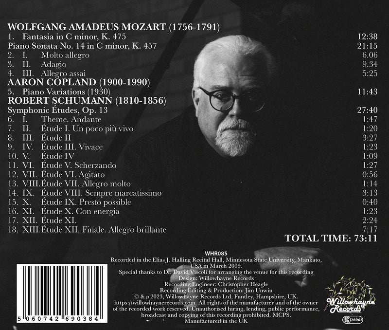 Daniel Rieppel Plays Mozart, Copland & Schumann