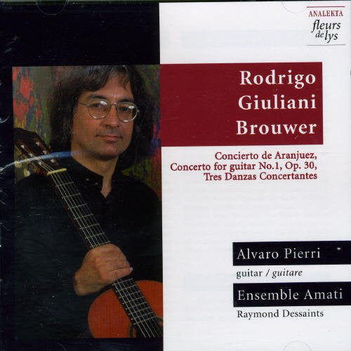 Rodrigo, Giuliani: Guitar Concertos;  Brouwer / Pierri