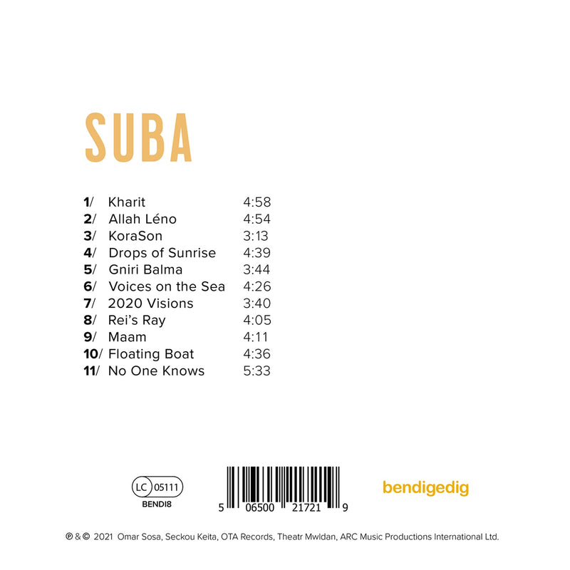 Suba / Omar Sosa & Seckou Keita