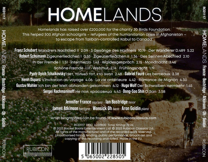 Homelands / Ian Bostridge