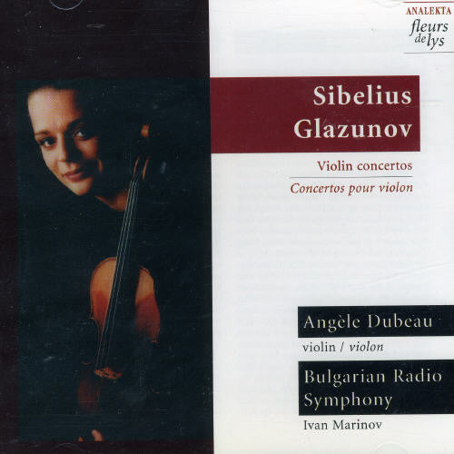 Sibelius, Glazunov: Violin Concertos / Dubeau, Marinov