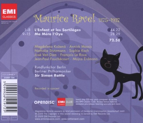 RAVEL: L'ENFANT ET LES SORTILE