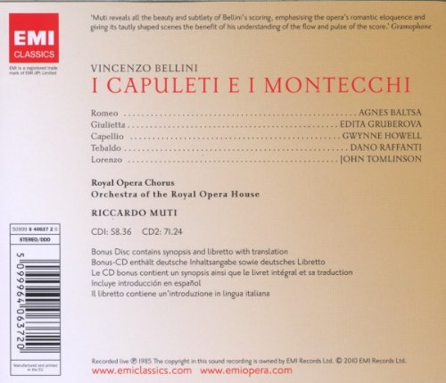 BELLINI: I CAPULETI ED I MONTE