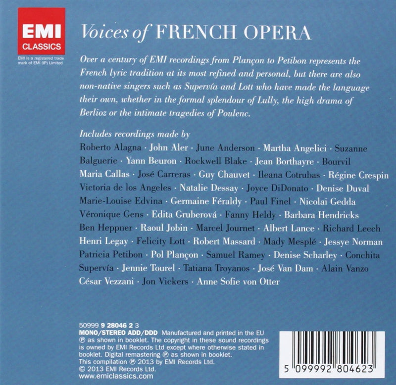 VOICES OF FRENCH OPERA