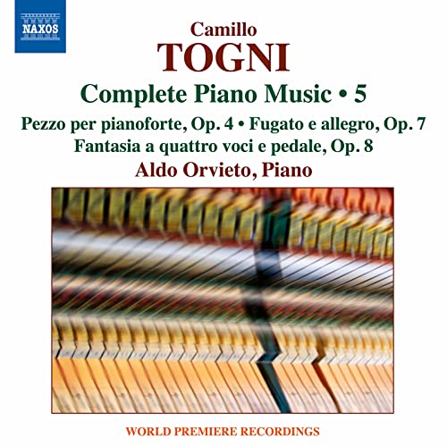 Togni: Complete Piano Music, Vol. 5 / Orvieto