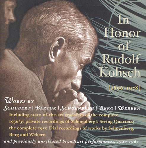 Violin Recital: Kolisch, Rudolf - SCHUBERT, F. / BARTOK, B.