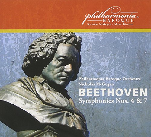 Beethoven: Symphonies Nos. 4 & 7 / Mcgegan,  Philharmonia Baroque
