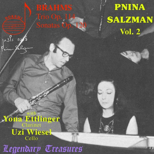 Pnina Salzman Vol.2: Brahms Clarinet Trio & Sonatas (Live)