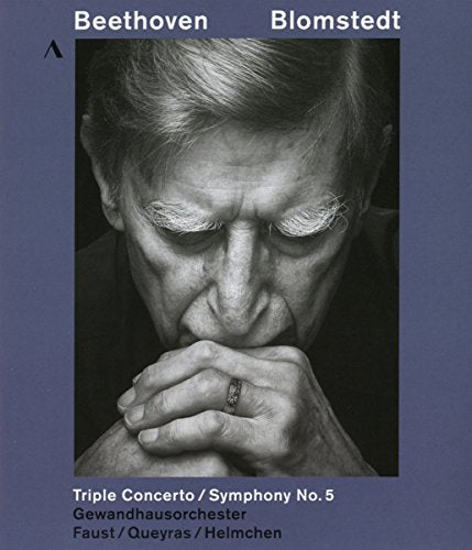 Beethoven: Triple Concerto & Symphony No. 5 / Blomstedt, Gewandhausorchester [Blu-ray]