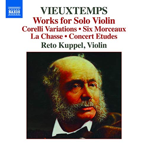 Vieuxtemps: Works For Solo Violin / Reto Kuppel