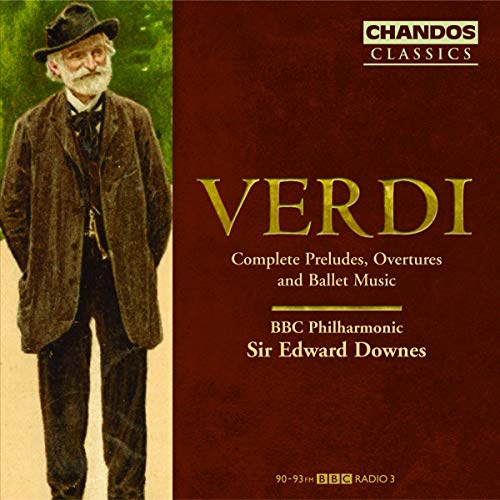 Verdi: Complete Preludes, Overtures & Ballet Music - Chandos: CHAN 10343(4)  X | Buy from ArkivMusic