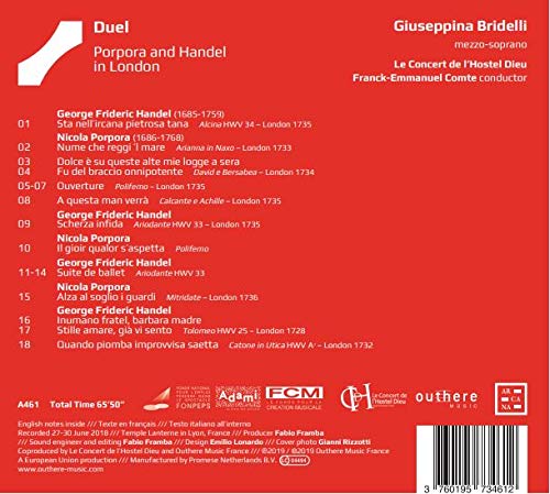 Duel: Porpora and Handel In London