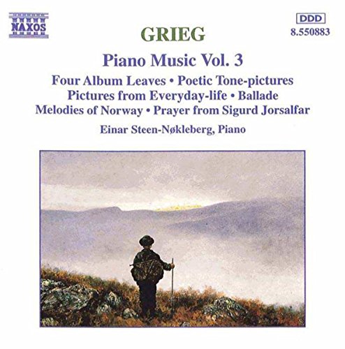 Grieg: Piano Music Vol 3 / Einar Steen-nökleberg