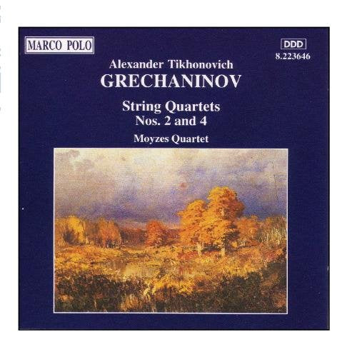 Grechaninov: String Quartets No 2 & 4 / Moyzes Quartet