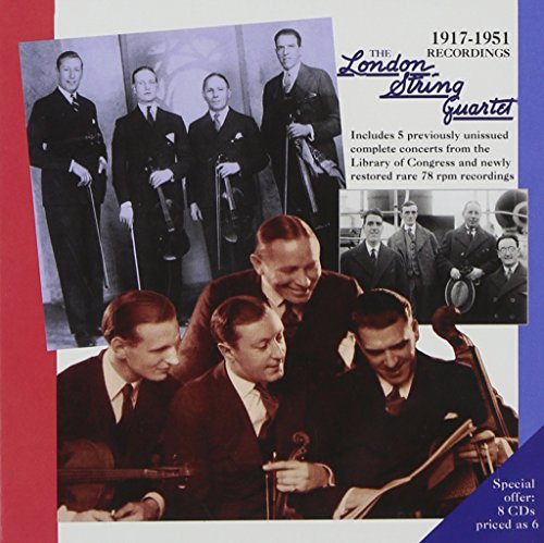 The London String Quartet: 1917-1951 Recordings