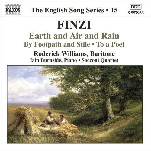 English Song Series 15 - Finzi: Earth And Air And Rain