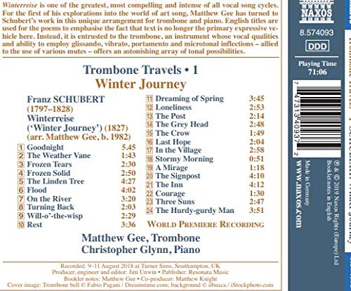 Trombone Travels, Vol. 1: Winter Journey / Gee, Glynn