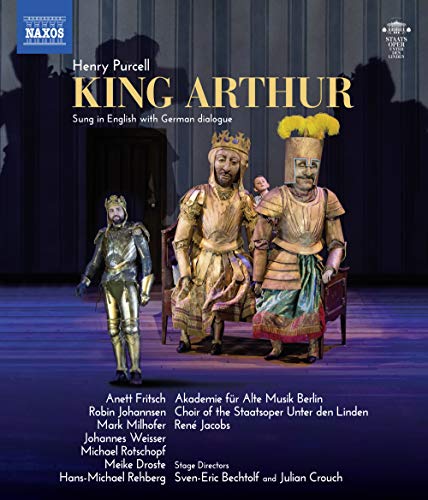 Purcell: King Arthur / Jacobs, Akademie fur Alte Musik Berlin [Blu-ray]