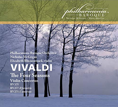 Vivaldi: The Four Seasons; Violin Concertos Rv 375, Rv 277 Il Favorito, Rv 271 L'amoroso