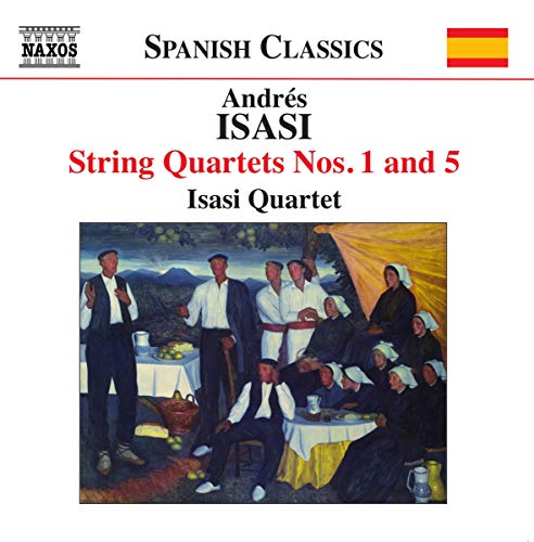Isasi: String Quartets, Vol. 3  (Completed by K. Dobers)