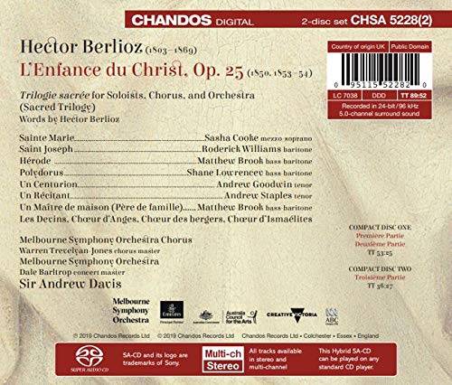 Berlioz: L'enfance du Christ, Op. 25, H. 130