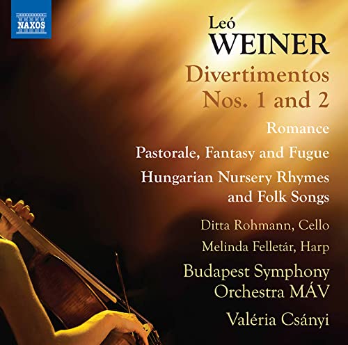 Weiner: Divertimentos Nos. 1 & 2 / Csanyi, Budapest Symphony Orchestra MAV
