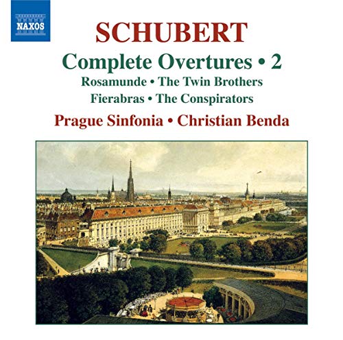 Schubert: Complete Overtures, Vol. 2 / Benda, Prague Sinfonia
