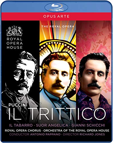 Puccini: Il Trittico / Pappano, Gallo, Demuro, Westbroek, Larsson [blu-ray]