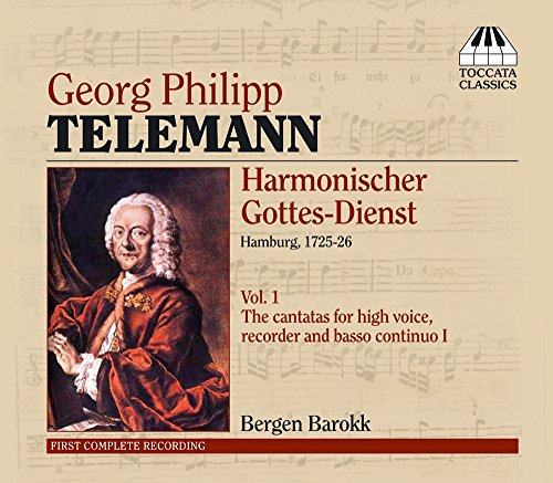 Telemann: Harmonischer Gottes-Dienst Vol 1 / Bergen Barokk