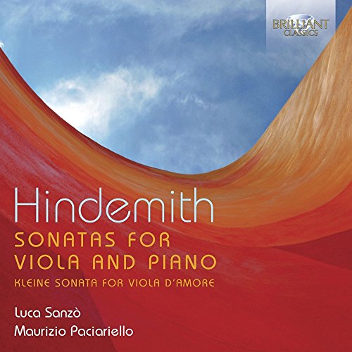 Hindemith: Sonatas for Violin and Piano; Kleine Sonata for Viola d'Amore / Sanzo, Paciariello
