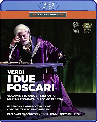 Verdi: I due Foscari / Arrivabeni, Arturo Toscanini Philharmonic, Teatro Regio di Parma Chorus [Blu-ray]
