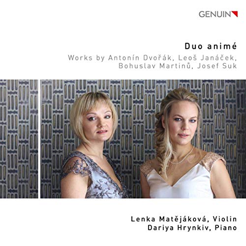 Duo animé - Works by Antonín Dvorák,  Leoš Janácek, Bohuslav