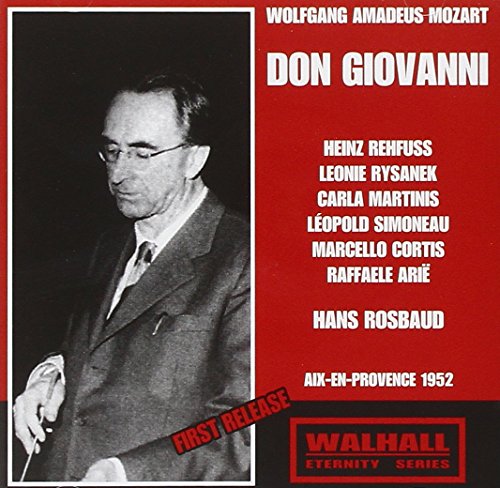Mozart: Don Giovanni (Aix-en-provence, 1952)