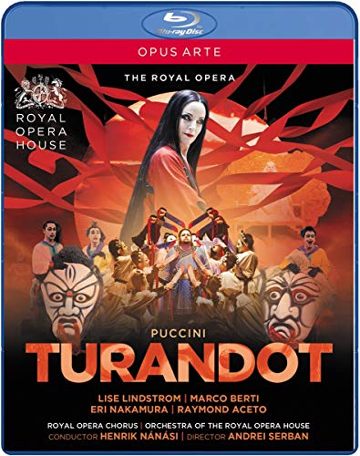 Puccini: Turandot / Nanasi, Berti, Nakamura, Lindstrom [blu-ray]