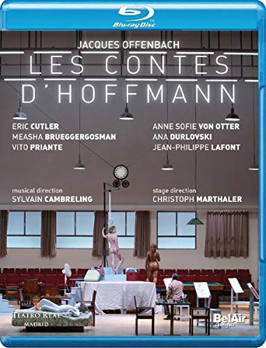 Offenbach: Les Contes D'hoffmann / Cambreling, Durlovski, Cutler  [blu-ray]