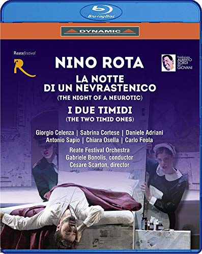 Rota: La notte di un nevrastenico & I due timidi / Bonolis, Reate Festival Orchestra [Blu-ray]