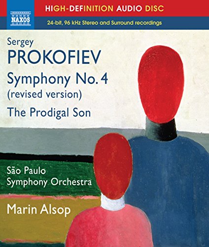 Prokofiev: Symphony No. 4 / Alsop, Sao Paulo Symphony [blu-ray Audio]
