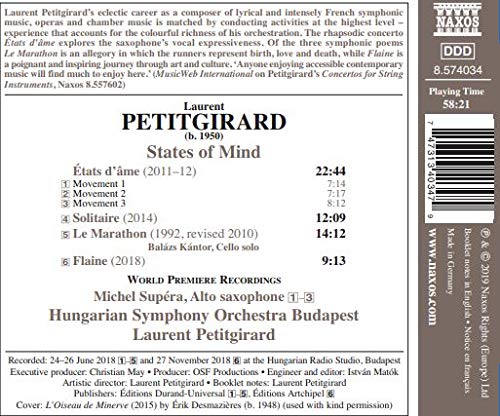 Petitgirard: States of Mind