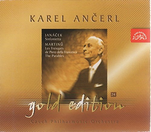 Ancerl Gold Edition 24 - Janacek: Sinfonietta; Martinu: Frescoes