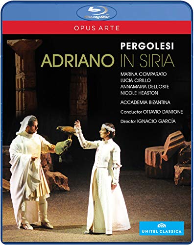 Pergolesi: Adriano In Siria / Dantone, Comparato, Dell’oste, Heaston [blu-ray]