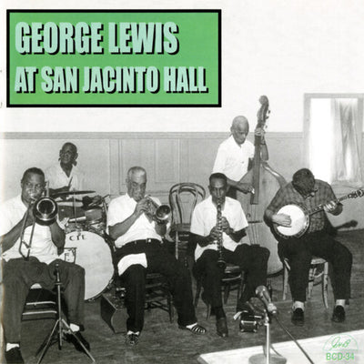 GEORGE LEWIS AT SAN JACINTO HALL