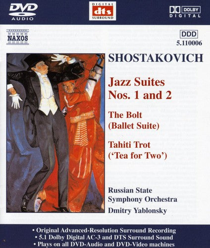 Shostakovich: Jazz Suites Nos. 1, 2 & The Bolt / Yablonsky [DVD Audio]