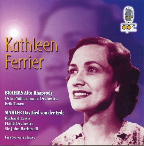 Brahms: Alto Rhapsody, Op. 53 - Mahler: Das Lied von der Erd