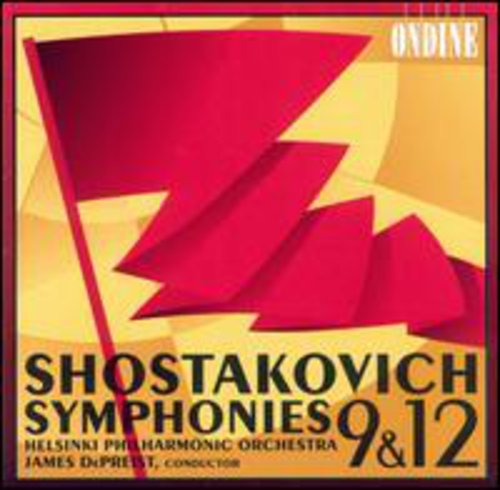 Shostakovich: Symphonies No 9 & 12 / De Preist, Helsinki Po