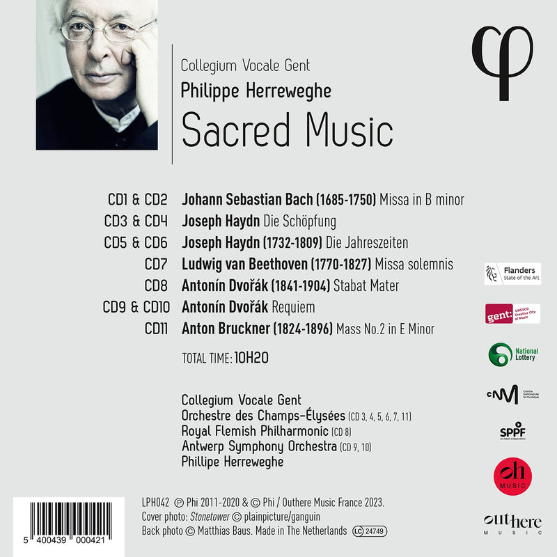Sacred Music: From Bach to Bruckner / Herreweghe, Collegium Vocale Gent