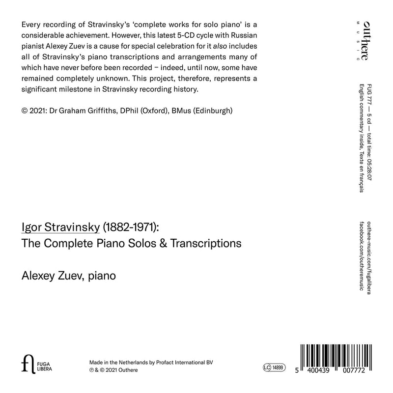 Stravinsky: The Complete Piano Solos & Transcriptions / Zuev
