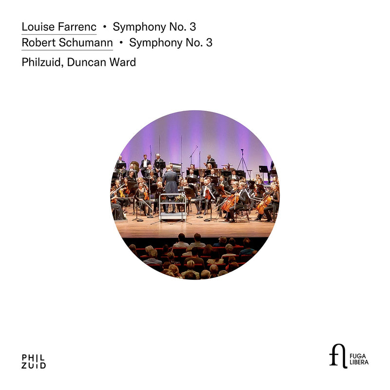 Farrenc & R. Schumann: 3rd Symphonies / Ward, Philzuid